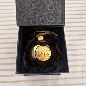 Michael Kors Gold Christmas Ornament